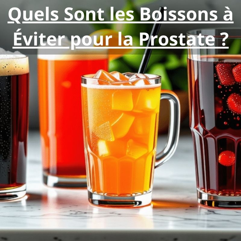 Quels Sont les Boissons à Éviter pour la Prostate