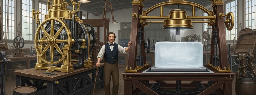 Qui a Inventé la Machine à Glaçons ?